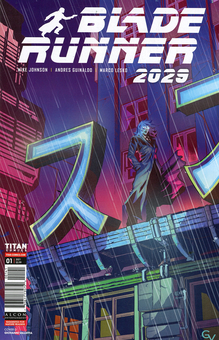 Blade Runner 2029 #1 Cover D Variant Giovanni Valletta Cover