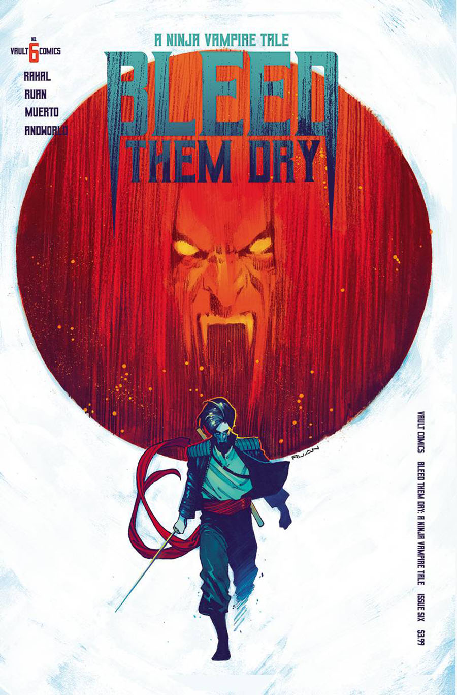 Bleed Them Dry #6 Cover A Regular Dike Ruan Cover