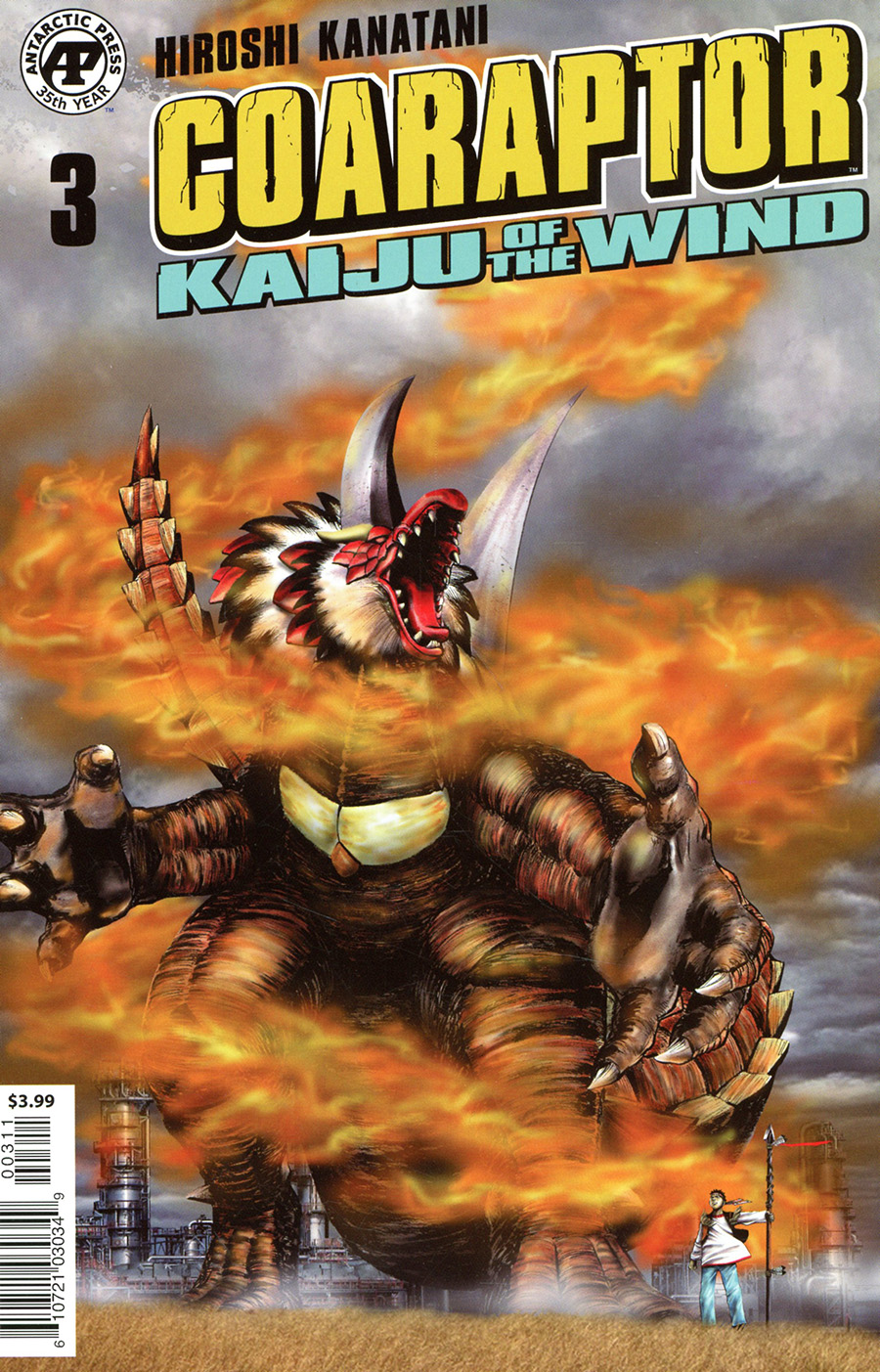 Coaraptor Kaiju Of The Wind #3 Cover A Regular Cover