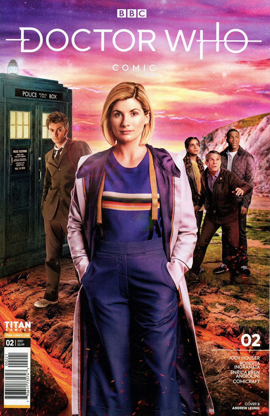 Doctor Who Comic #2 Cover B Variant Photo Cover