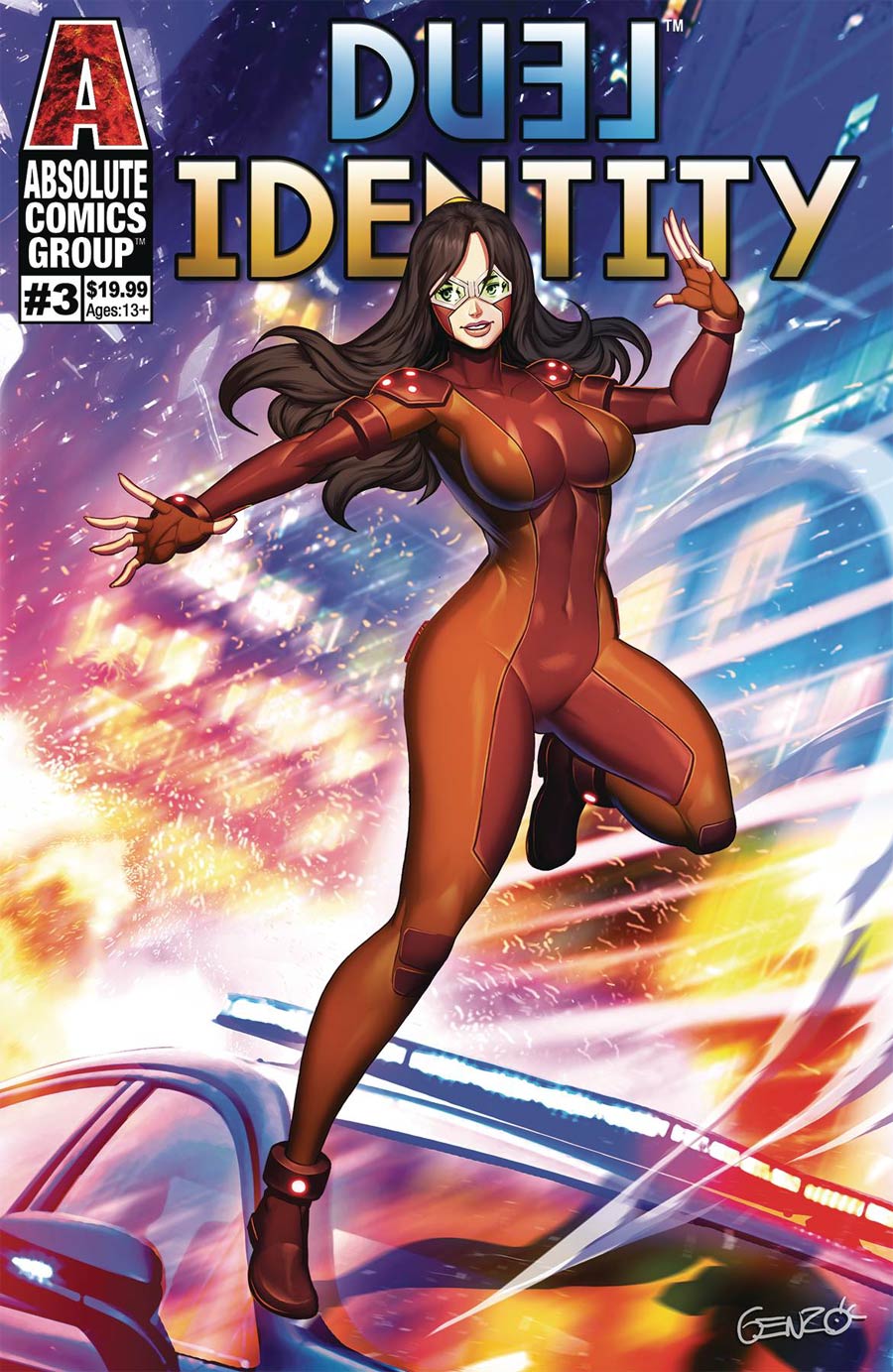 Duel Identity #3 Cover C Variant Genzoman Lenticular Cover