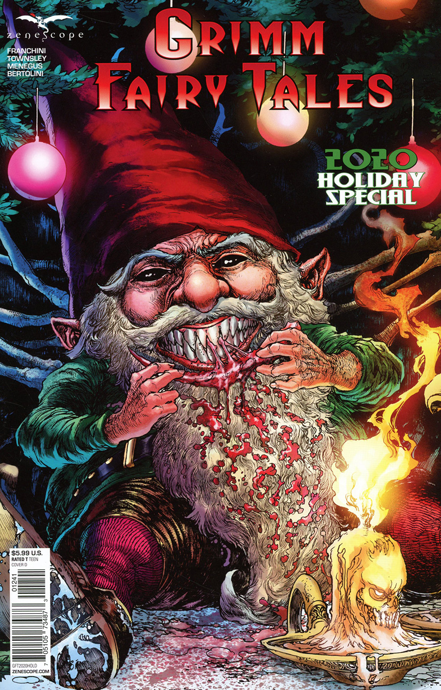 Grimm Fairy Tales 2020 Holiday Special Cover D Harvey Tolibao