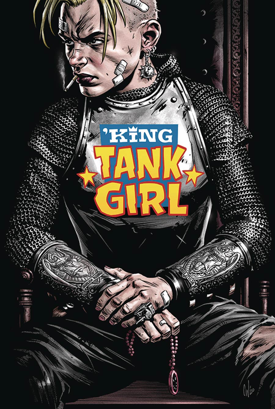 King Tank Girl #3 Cover B Variant Chris Wahl Cardstock Cover