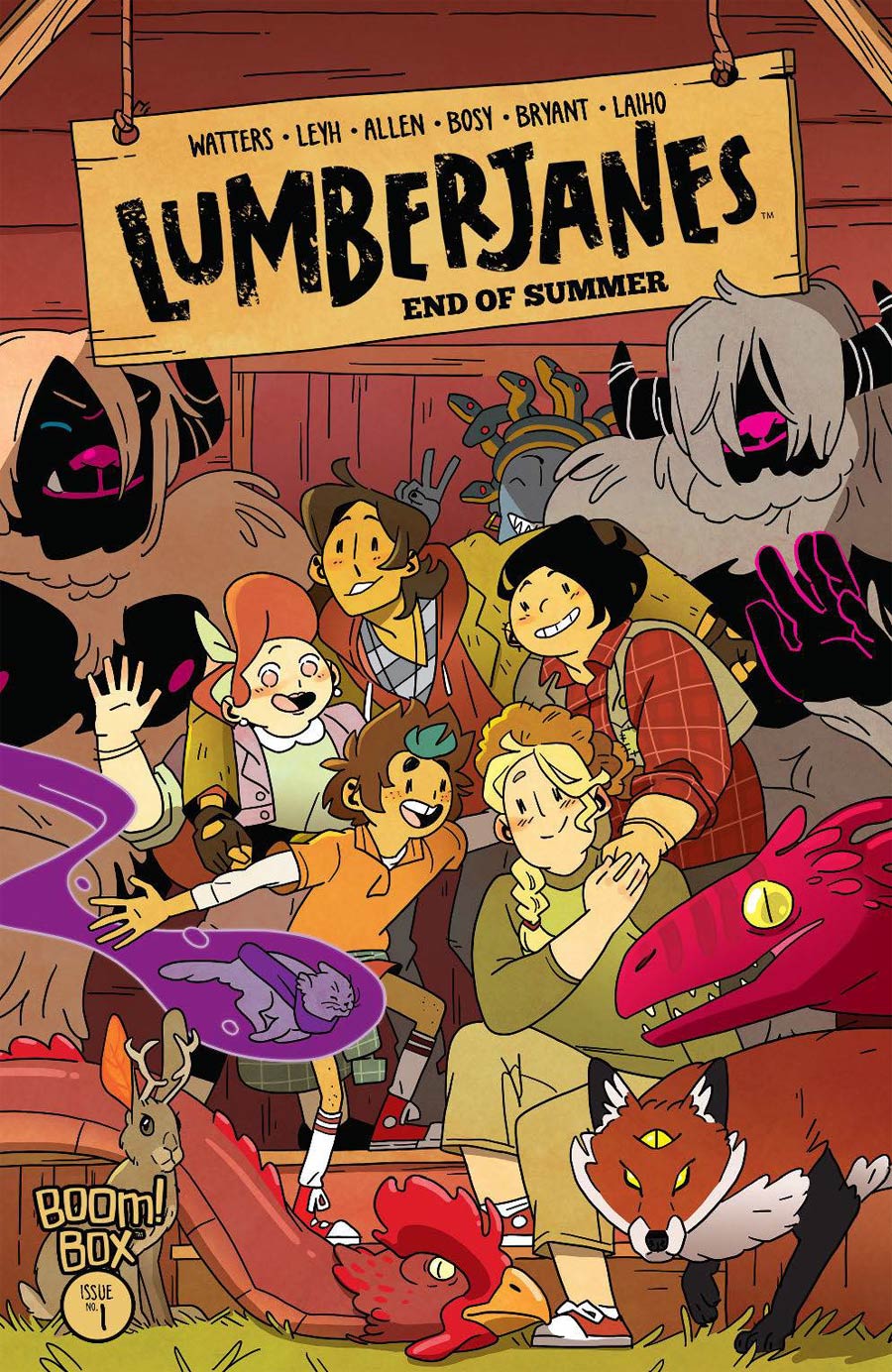 Lumberjanes End Of Summer #1 Cover A Regular Kat Leyh Cover