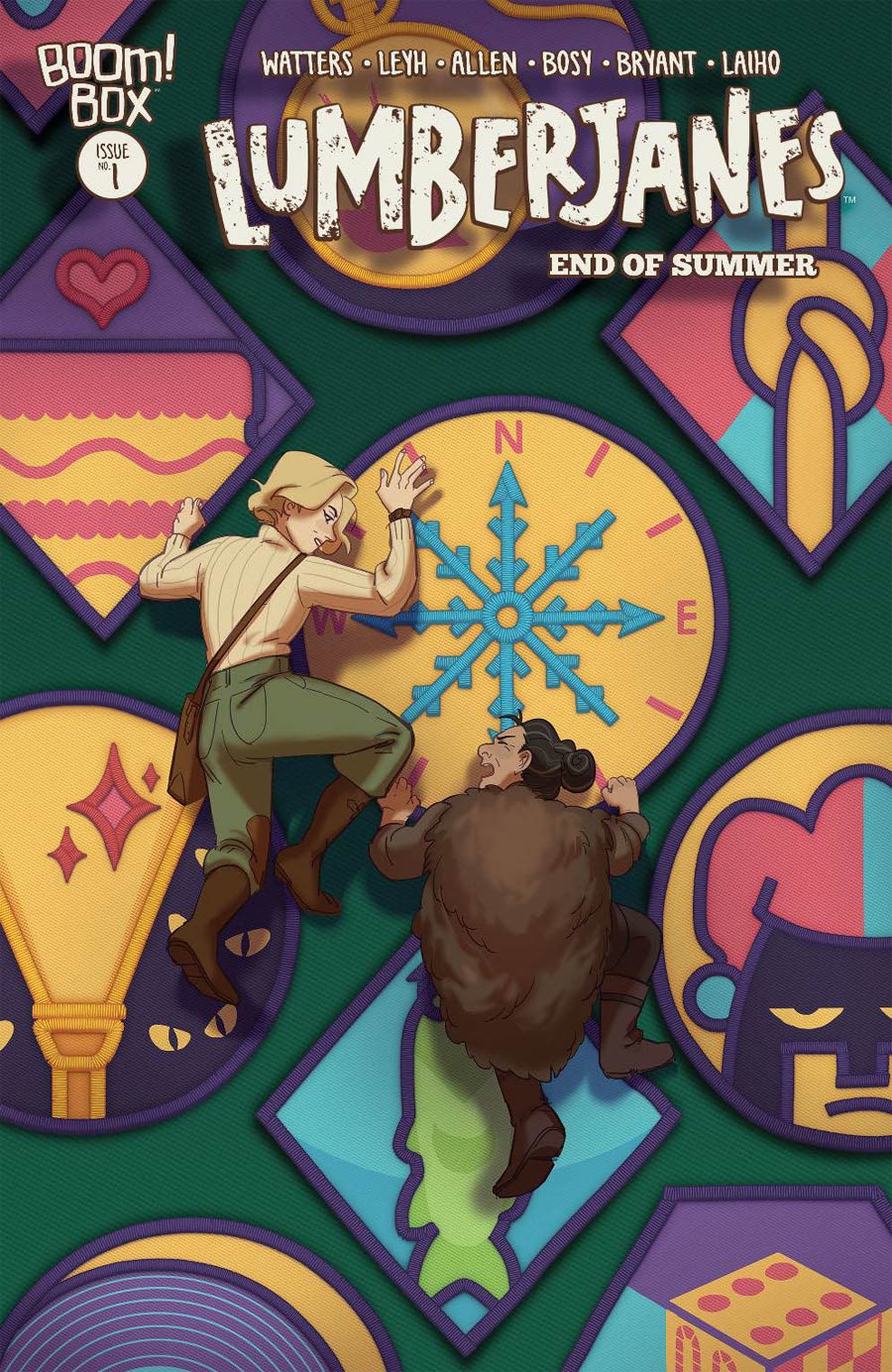 Lumberjanes End Of Summer #1 Cover B Variant Harriet Moulton Cover