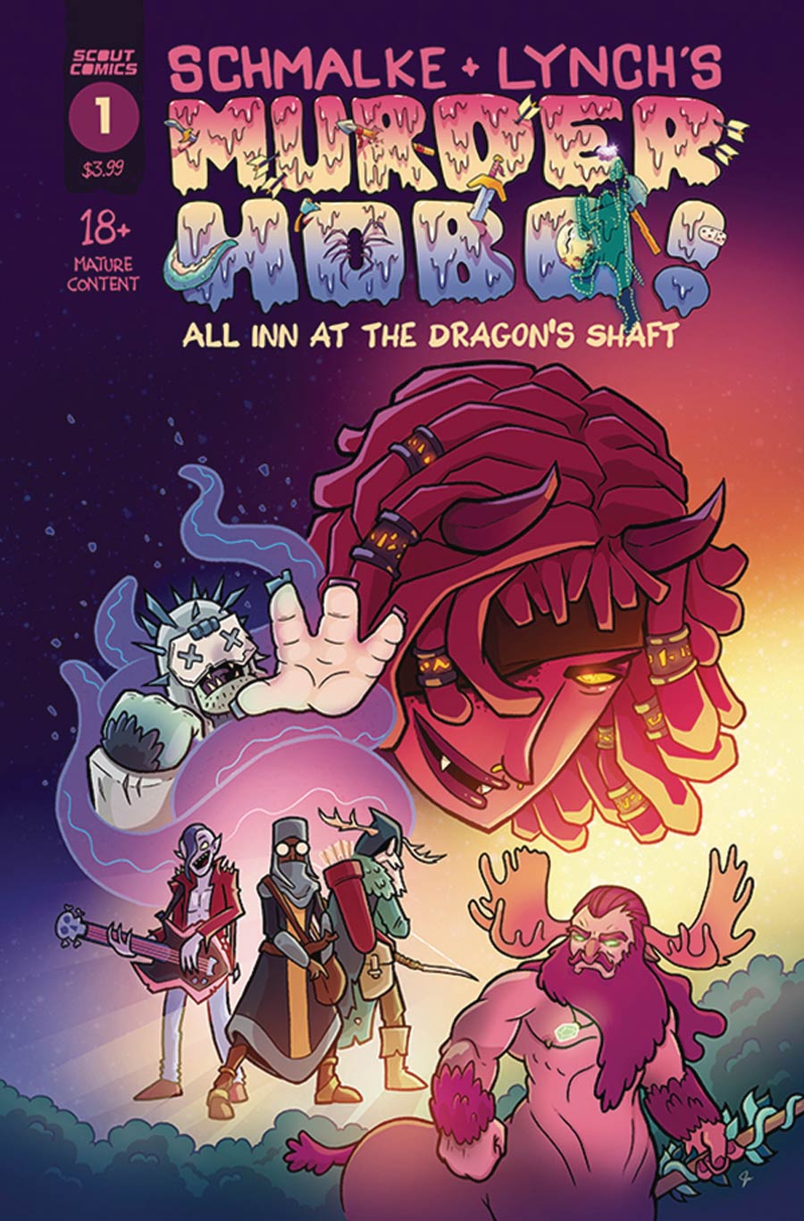 Murder Hobo All Inn At The Dragons Shaft #1 Cover A Regular Jason Lynch Cover