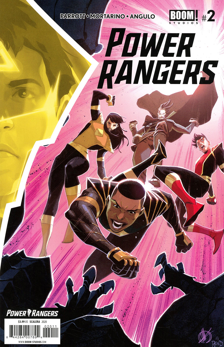 Power Rangers #2 Cover A 1st Ptg Regular Matteo Scalera Cover
