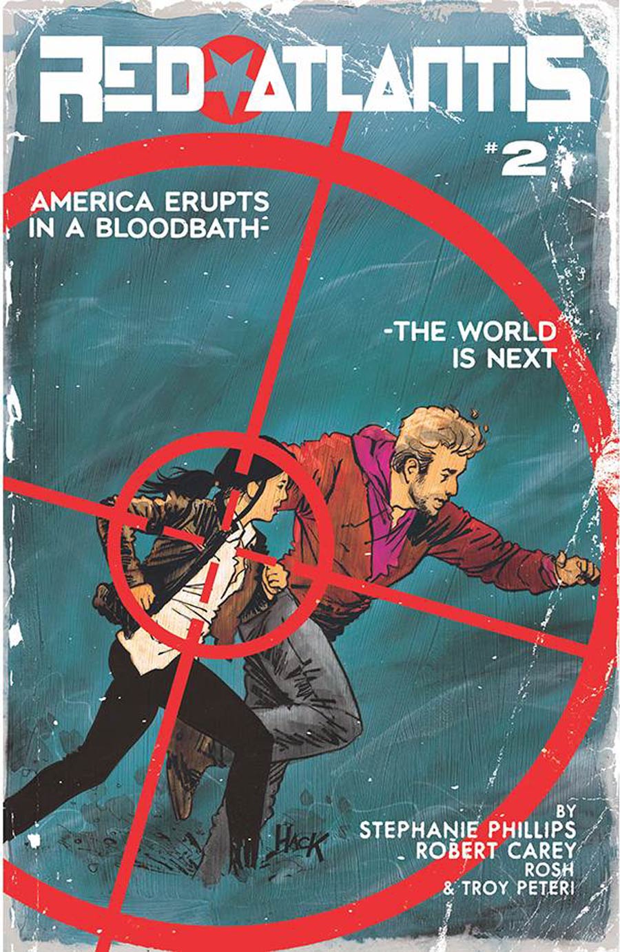 Red Atlantis #2 Cover A Regular Robert Hack Cover