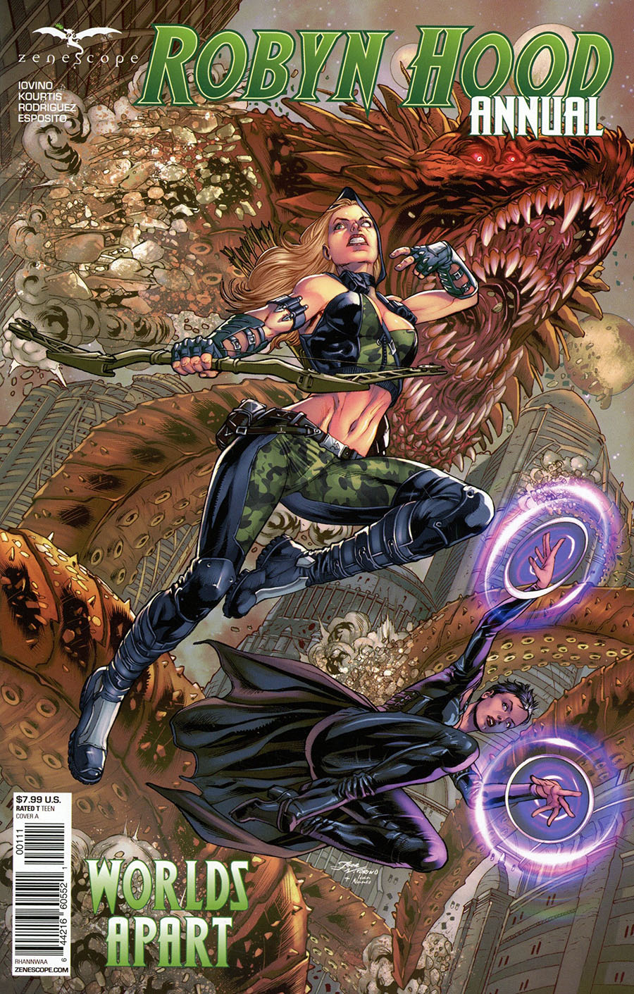 Grimm Fairy Tales Presents Robyn Hood Annual 2020 Worlds Apart Cover A Igor Vitorino