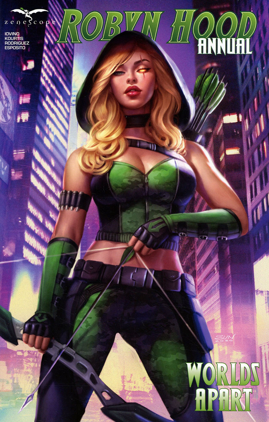 Grimm Fairy Tales Presents Robyn Hood Annual 2020 Worlds Apart Cover C Sun Khamunaki