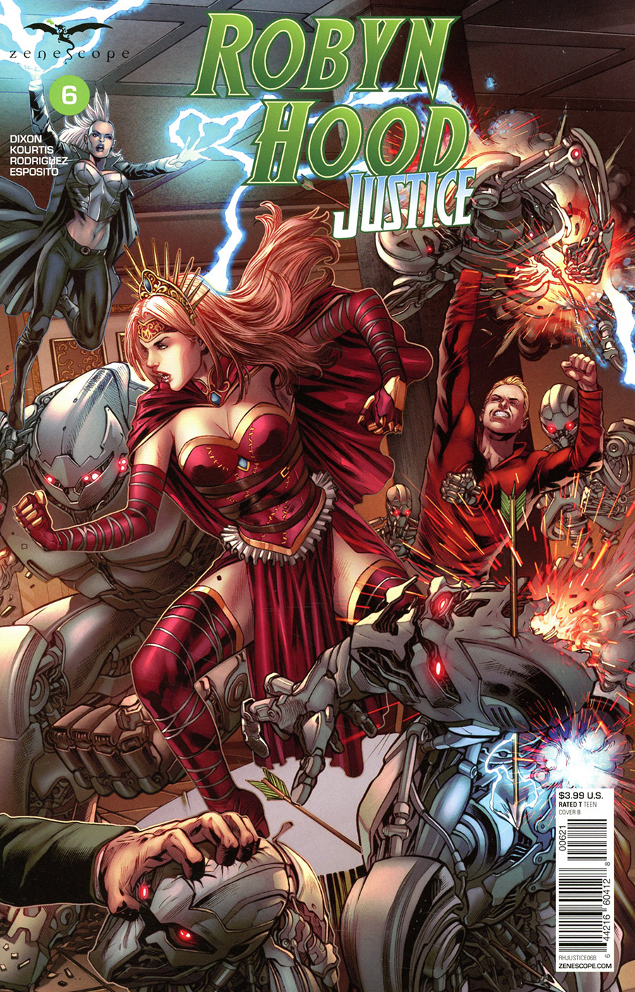 Grimm Fairy Tales Presents Robyn Hood Justice #6 Cover B Igor Vitorino Connecting