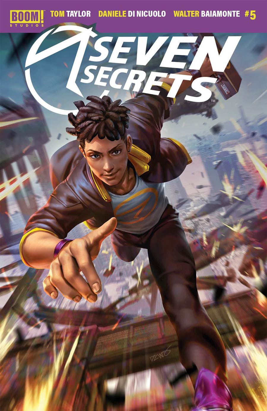 Seven Secrets #5 Cover B Variant Derrick Chew Cover