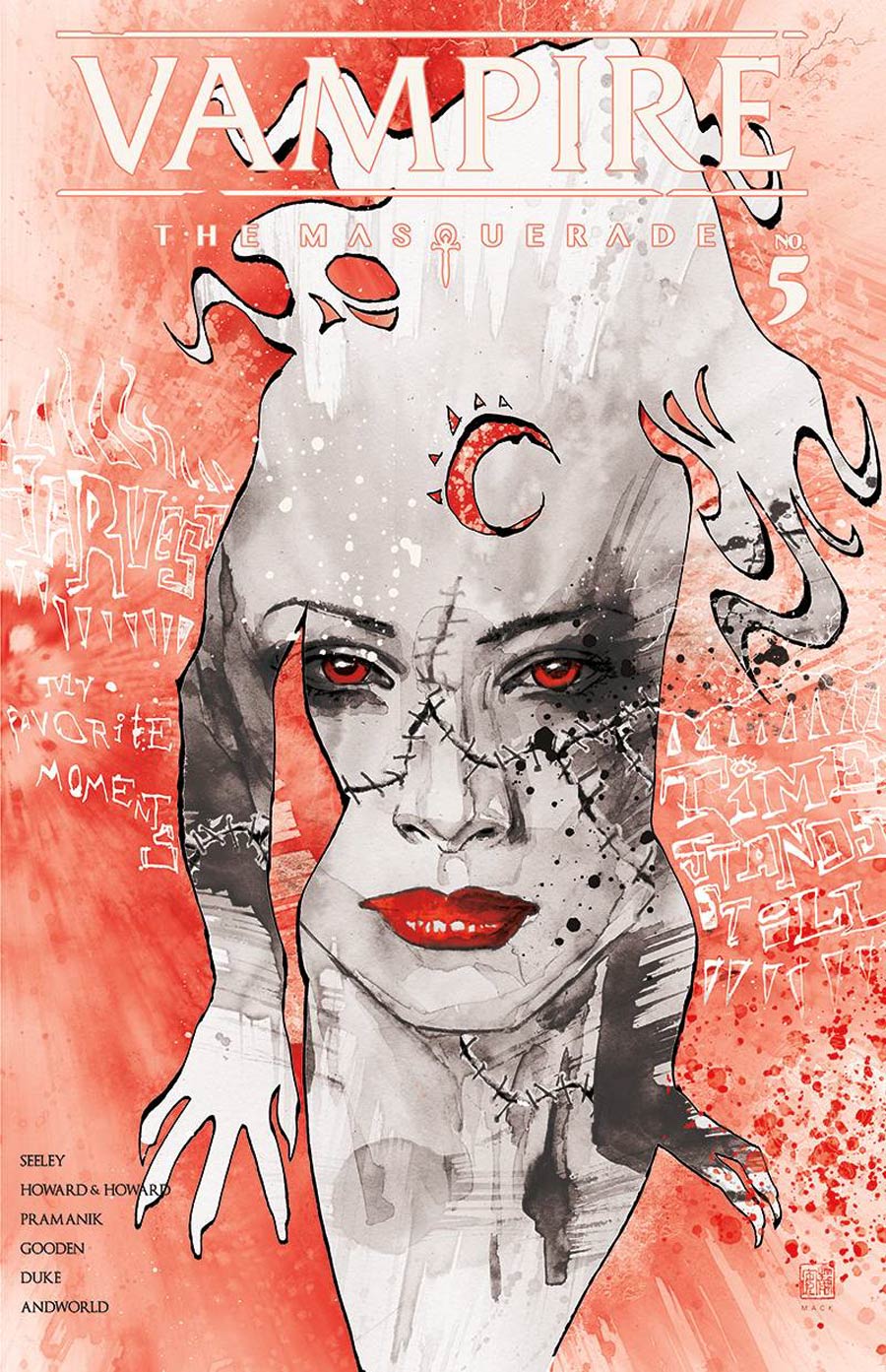 Vampire The Masquerade #5 Cover C Variant David Mack Foil Cover