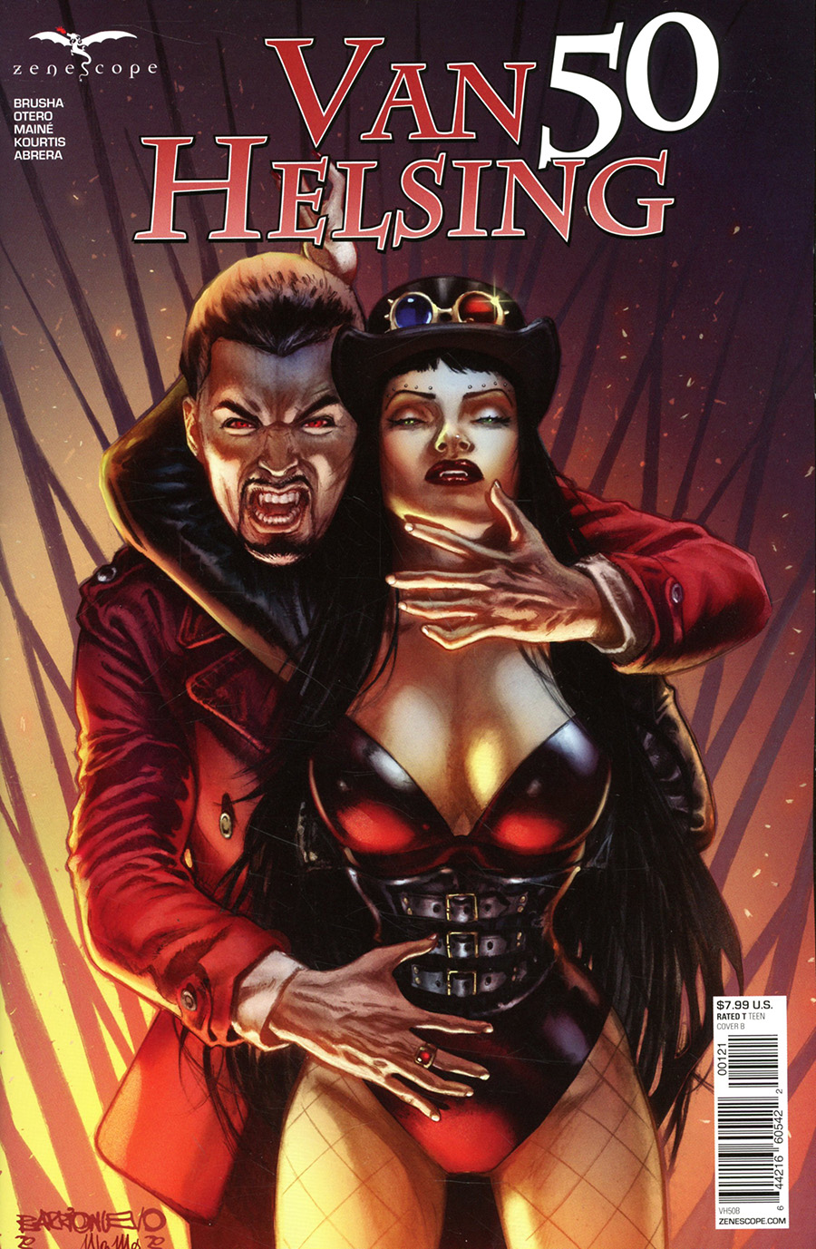 Grimm Fairy Tales Presents Van Helsing #50 Cover B Al Barrionuevo