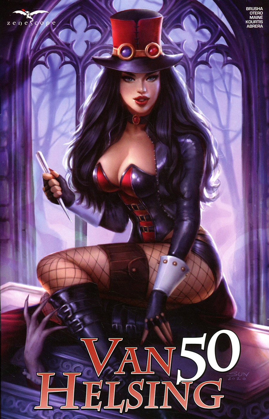 Grimm Fairy Tales Presents Van Helsing #50 Cover C Sun Khamunaki