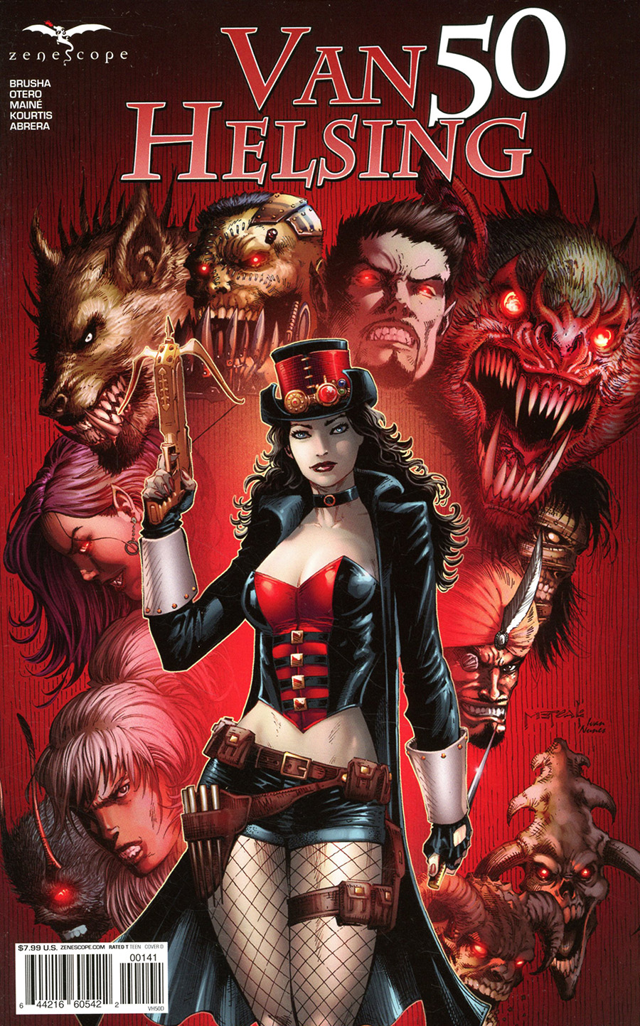 Grimm Fairy Tales Presents Van Helsing #50 Cover D Jason Metcalf