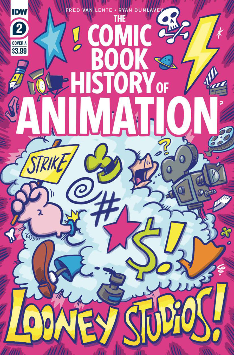 Comic Book History Of Animation #2 Cover A Regular Ryan Dunlavey Cover