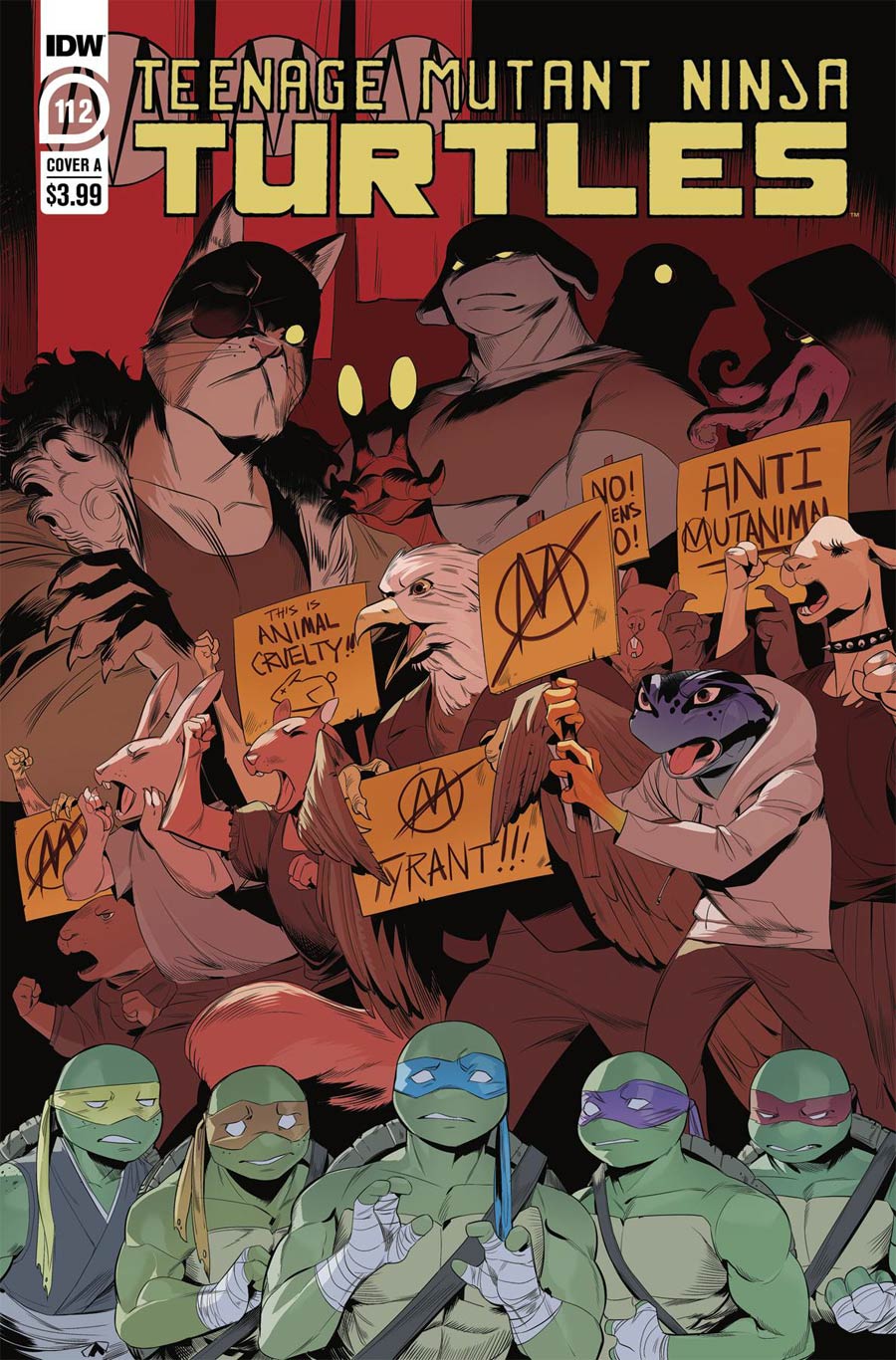 Teenage Mutant Ninja Turtles Vol 5 #112 Cover A Regular Jodi Nishijima Cover