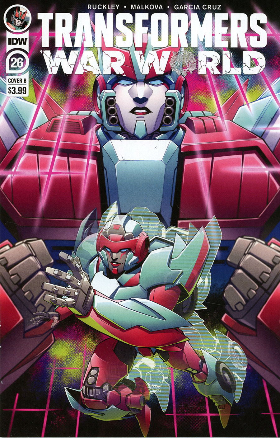 Transformers Vol 4 #26 Cover B Variant Billie Montfort Cover