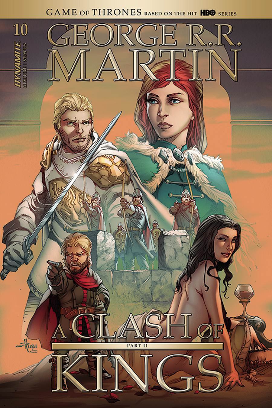 Game Of Thrones Clash Of Kings Vol 2 #10 Cover B Variant Mel Rubi Cover