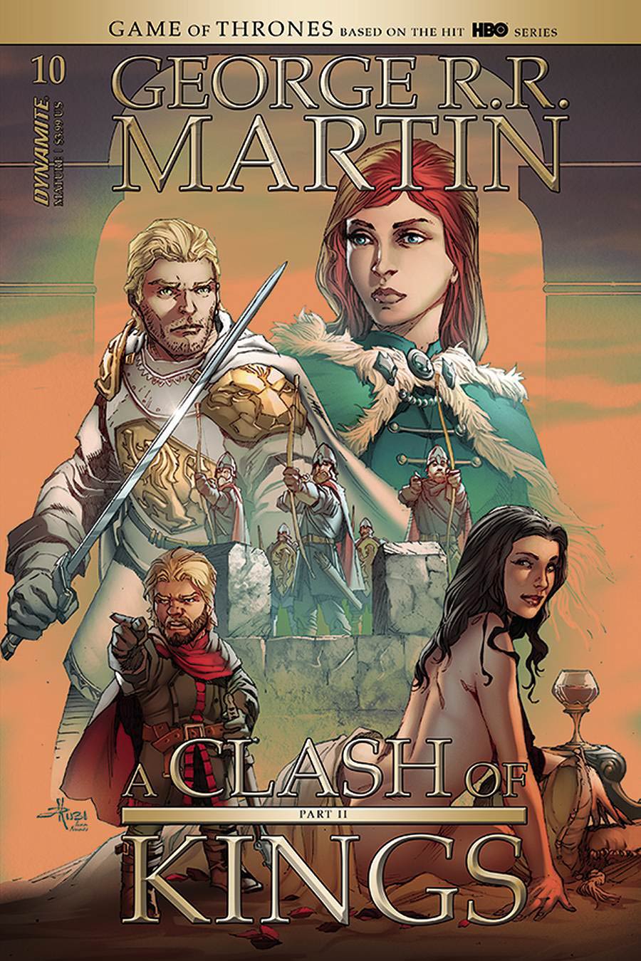 Game Of Thrones Clash Of Kings Vol 2 #10 Cover B Variant Mel Rubi Cover