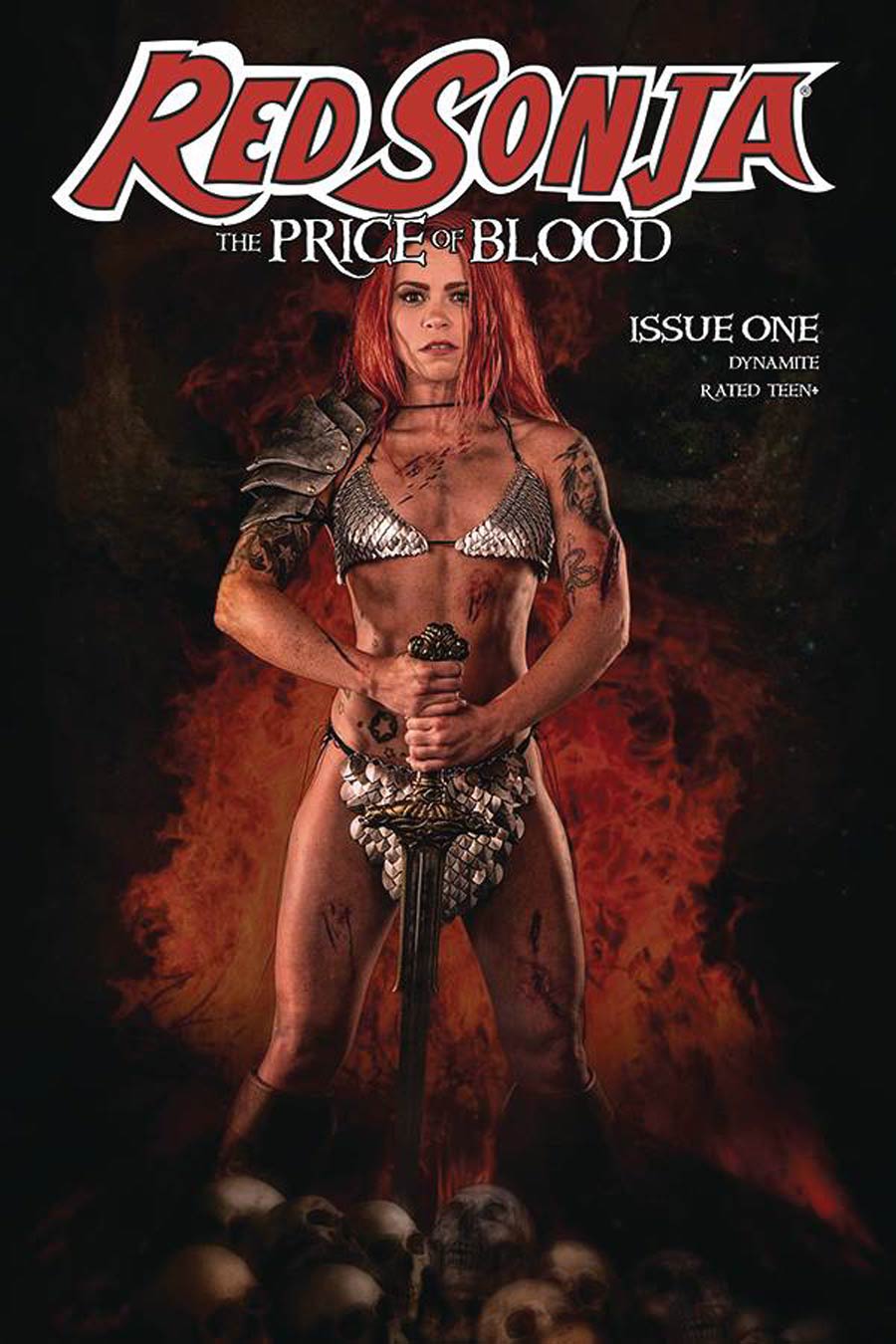 Red Sonja Price Of Blood #1 Cover E Variant Angel Ray Cosplay Photo Cover