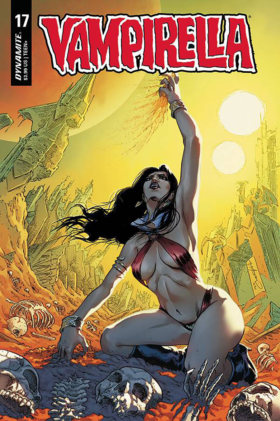Vampirella Vol 8 #17 Cover B Variant Giovanni Timpano Cover