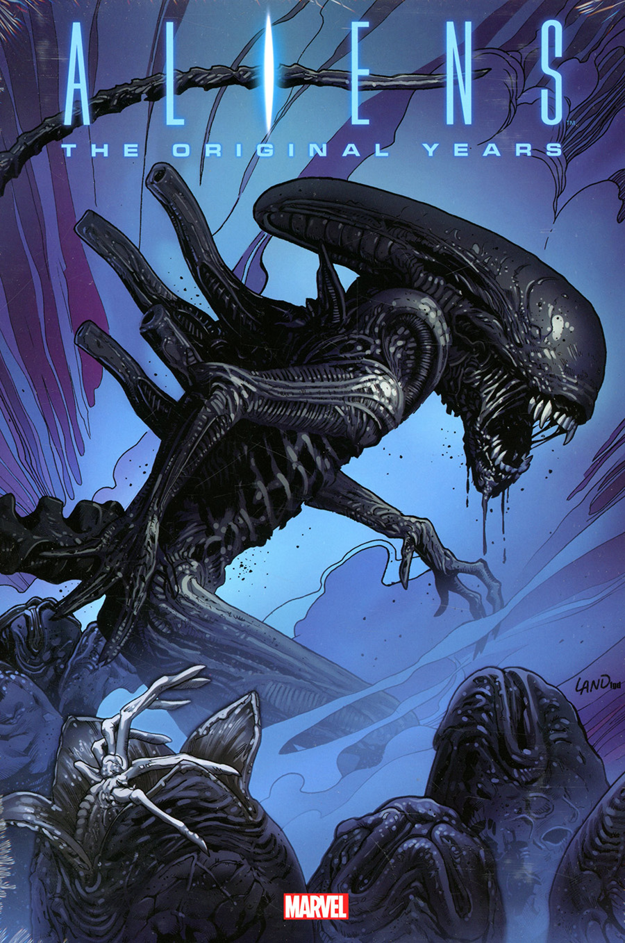 Aliens The Original Years Omnibus Vol 1 HC Book Market Greg Land Cover