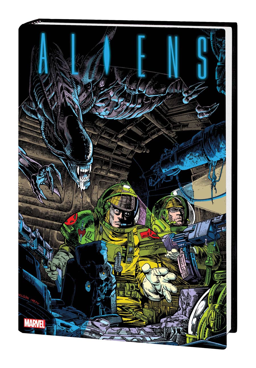 Aliens The Original Years Omnibus Vol 1 HC Direct Market Mark A Nelson Variant Cover