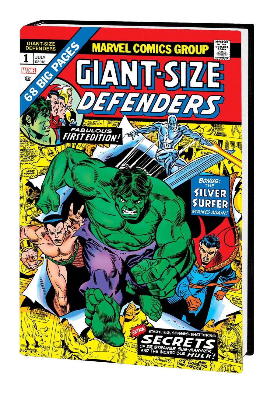 Defenders Omnibus Vol 1 HC Direct Market Gil Kane Variant Cover
