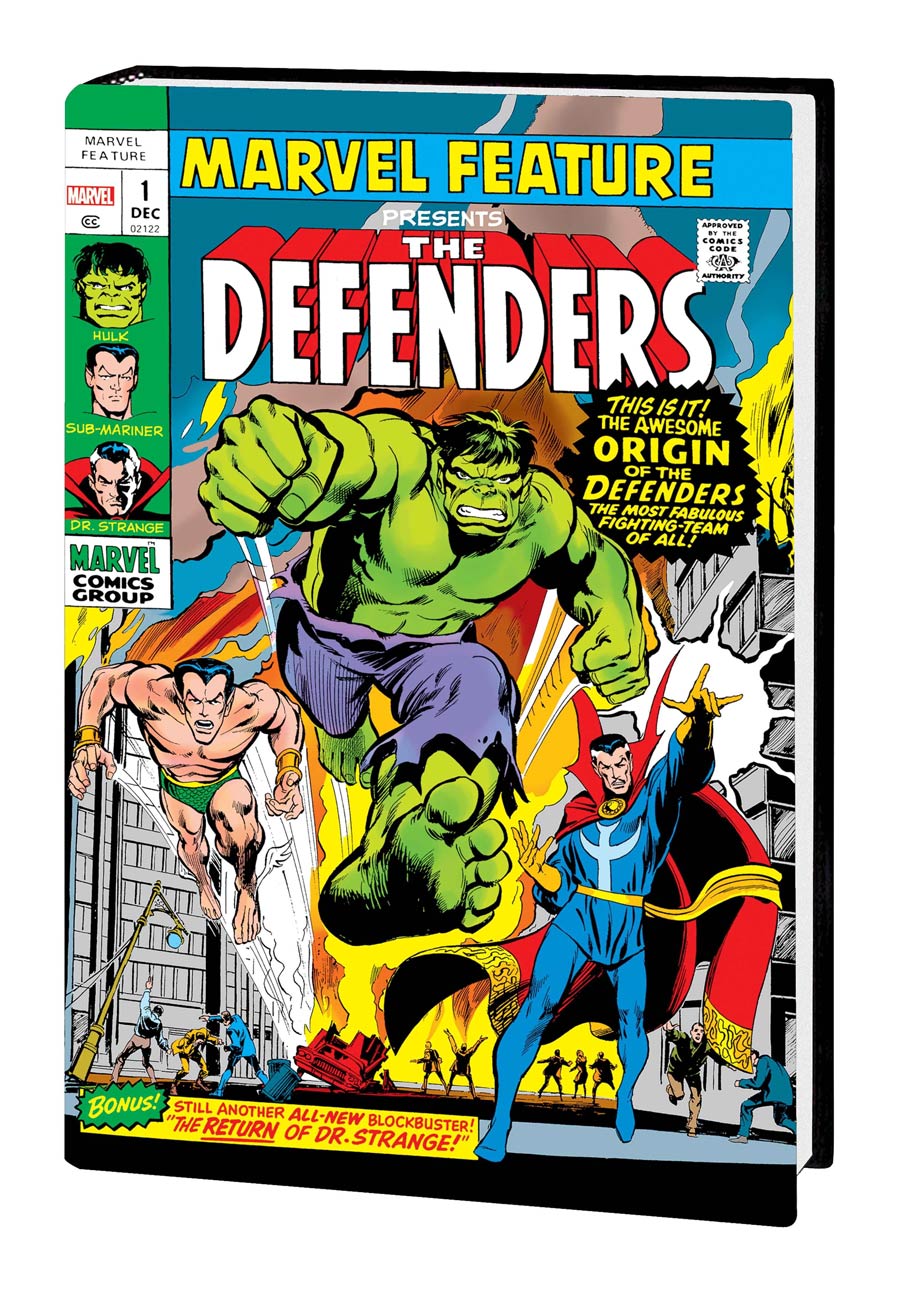 Defenders Omnibus Vol 1 HC Direct Market Neal Adams Variant Cover