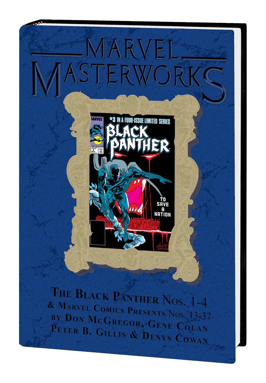 Marvel Masterworks Black Panther Vol 3 HC Variant Dust Jacket