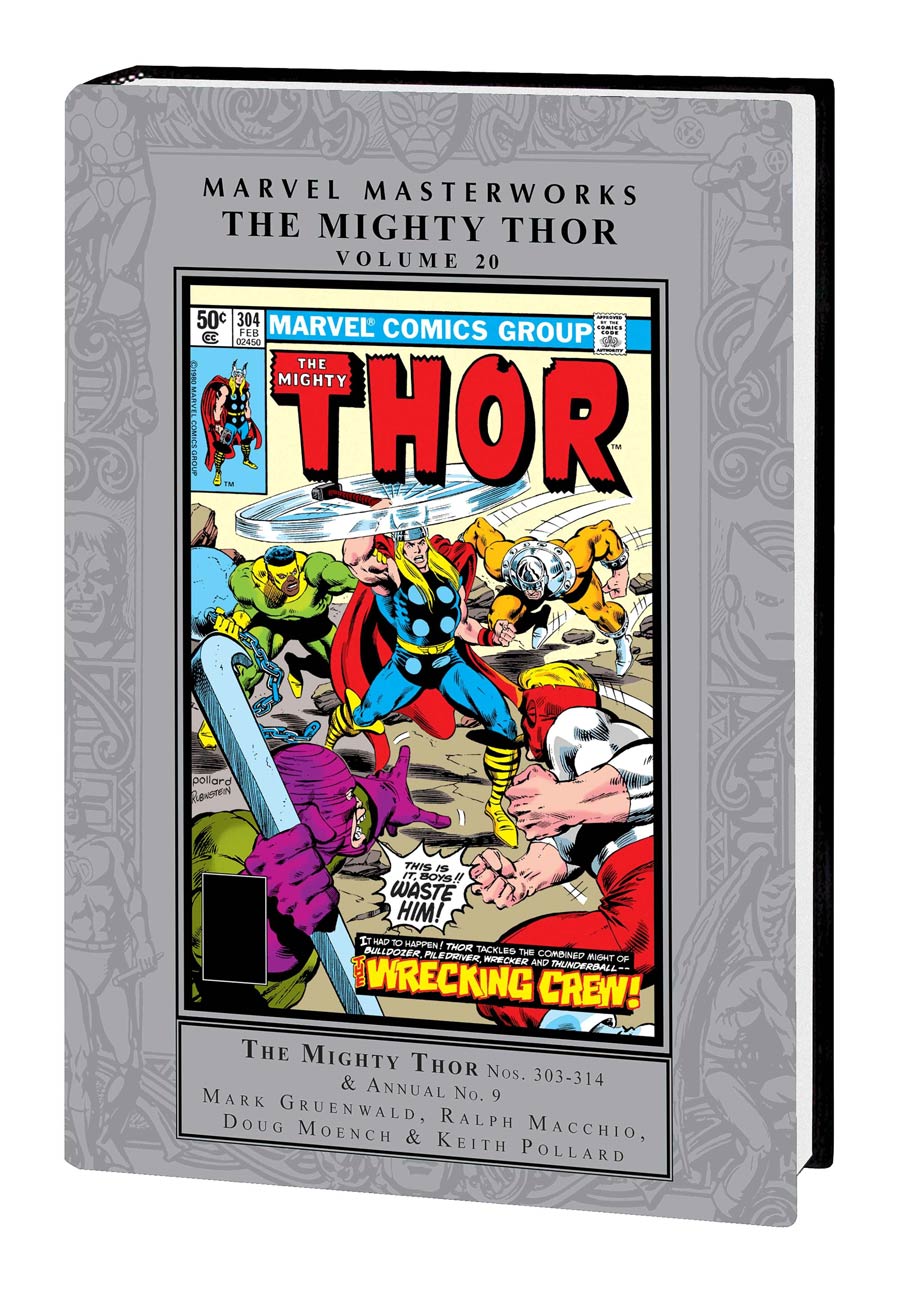 Marvel Masterworks Mighty Thor Vol 20 HC Regular Dust Jacket