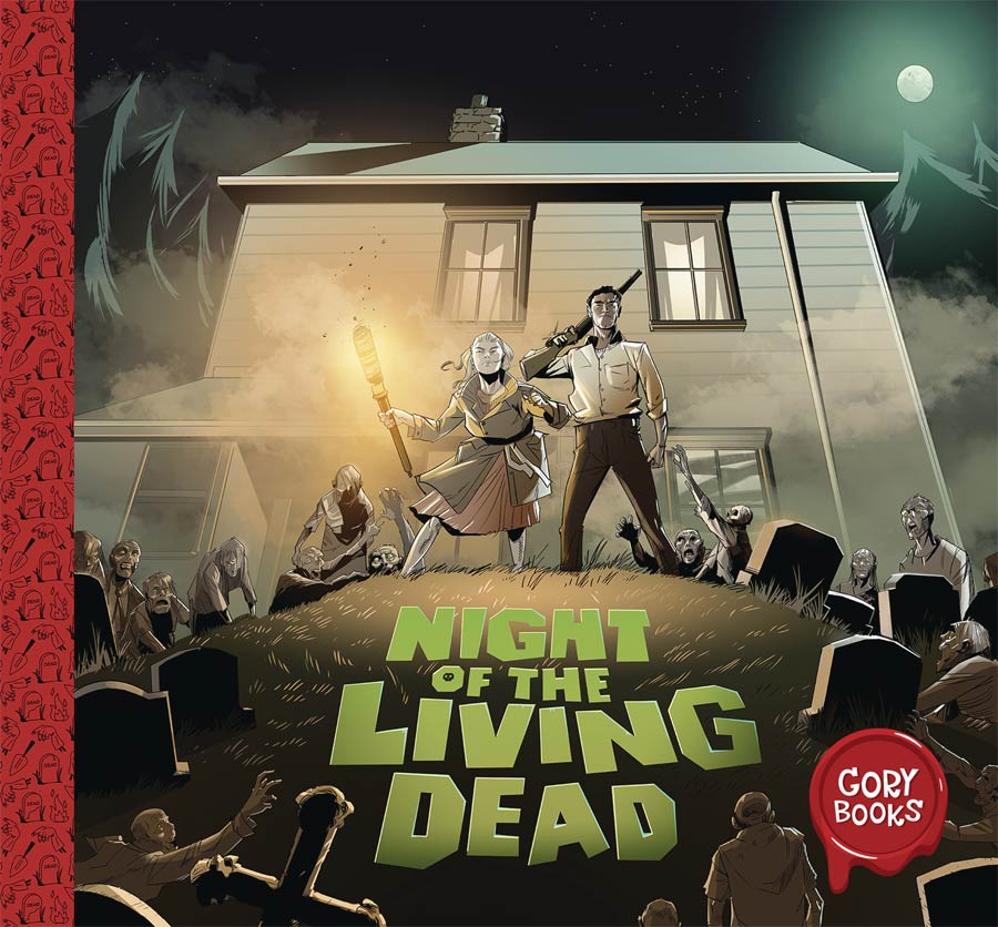 Gory Books Vol 1 Night Of The Living Dead TP Cover A Will Perkins