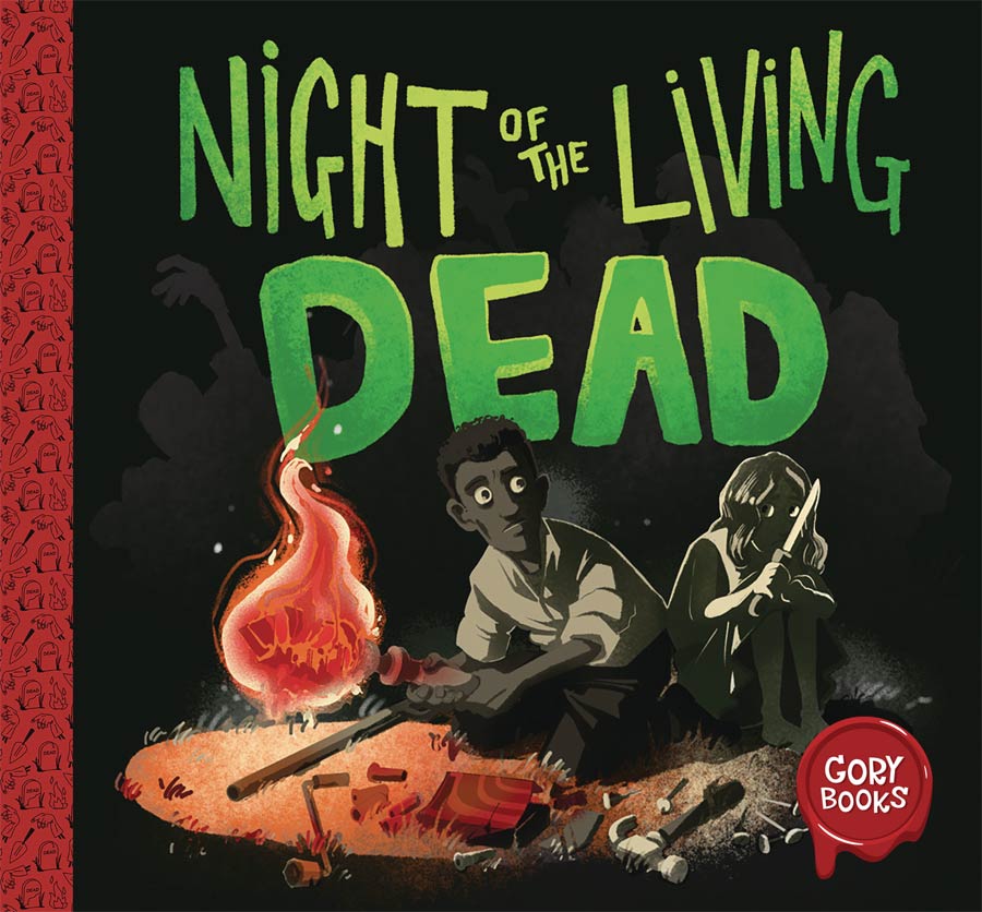 Gory Books Vol 1 Night Of The Living Dead TP Cover B Giles Crawford