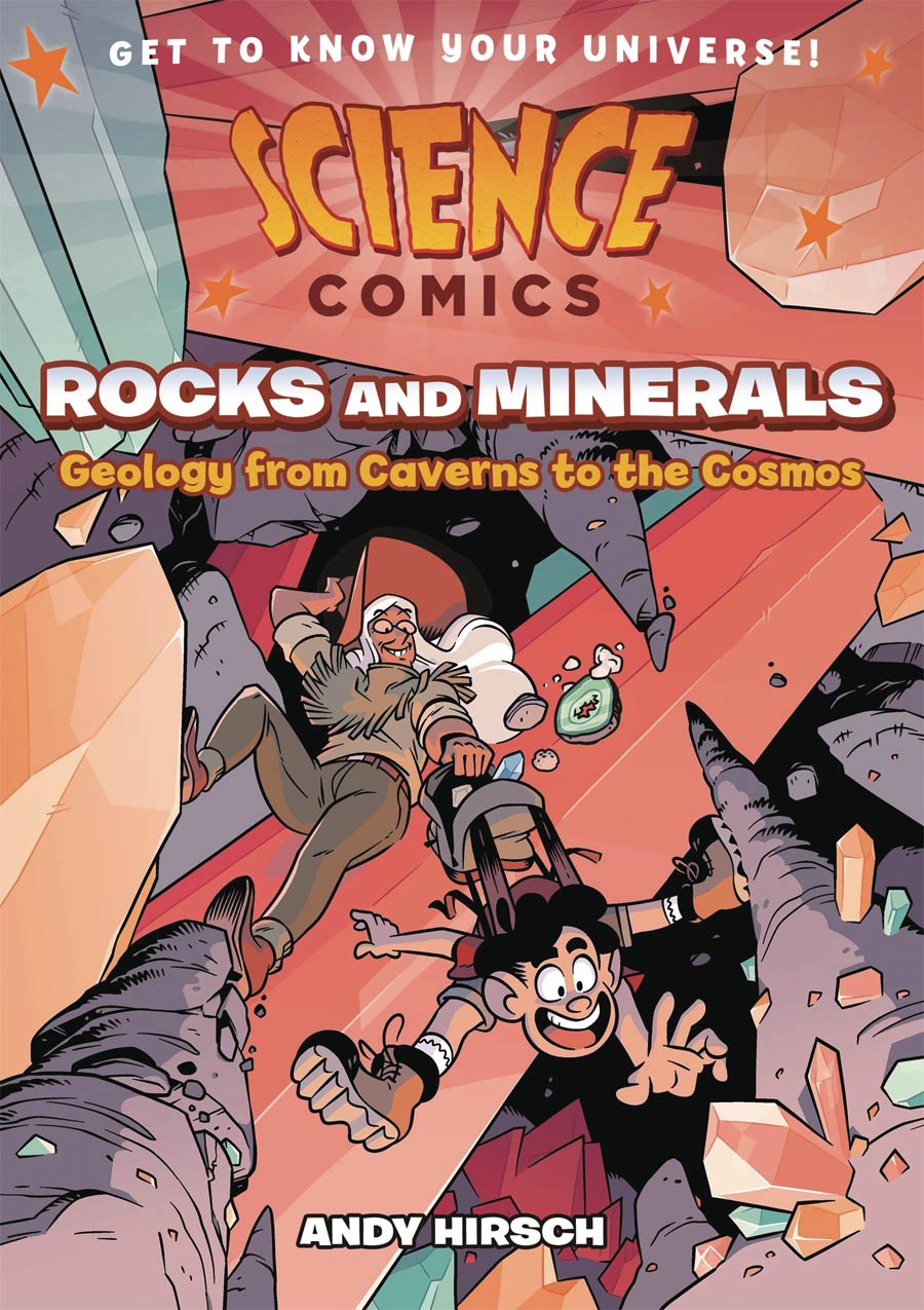 Science Comics Rocks And Minerals Geology From Caverns To The Cosmos TP