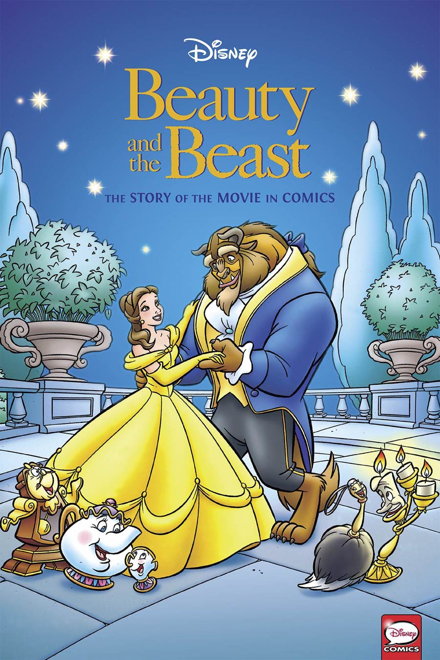 Disney Beauty And The Beast Story Of The Movie In Comics HC