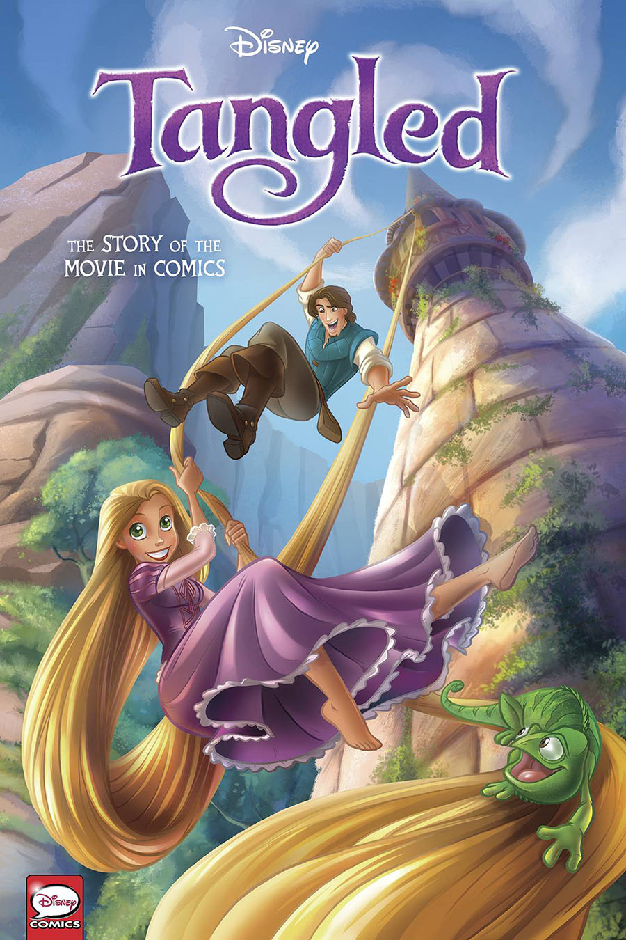 Disney Tangled Story Of The Movie In Comics HC