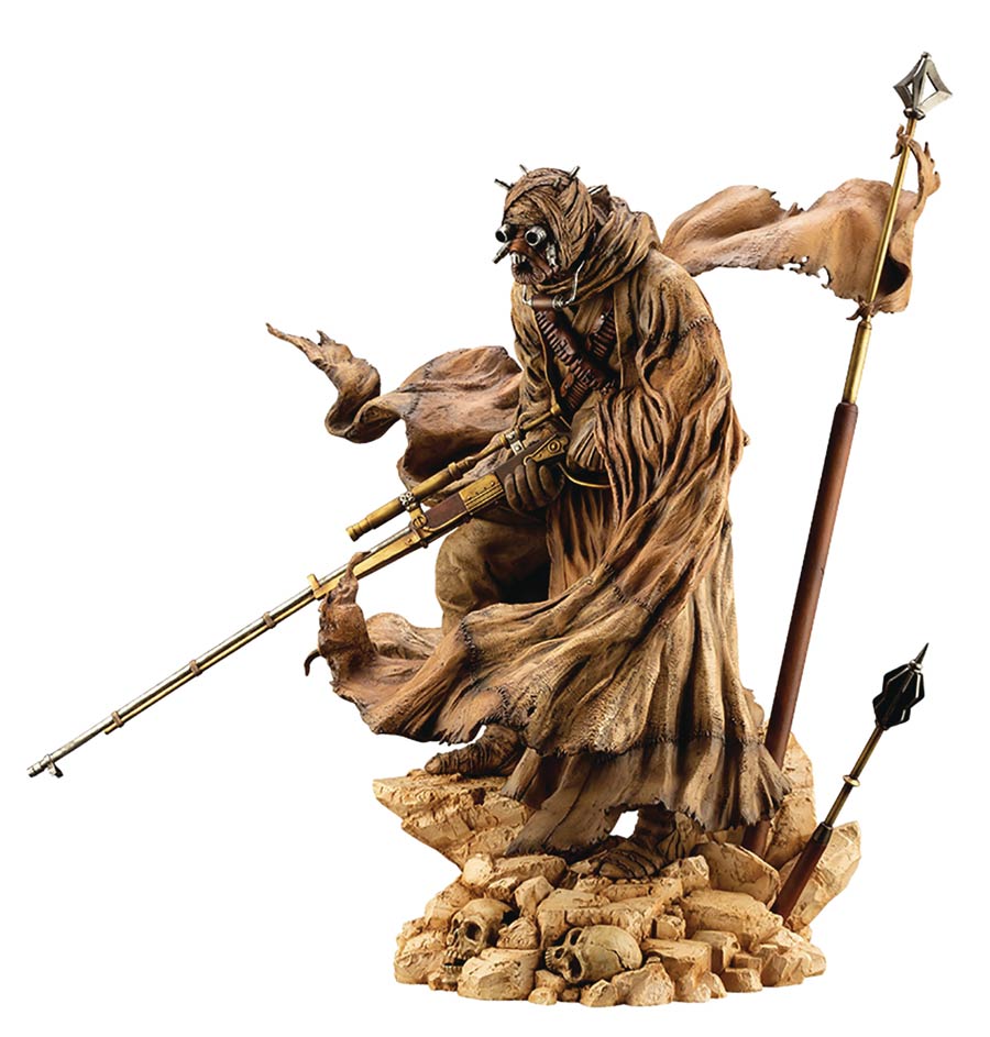 Star Wars Episode IV A New Hope Tusken Raider Barbaric Desert Tribe ARTFX Statue