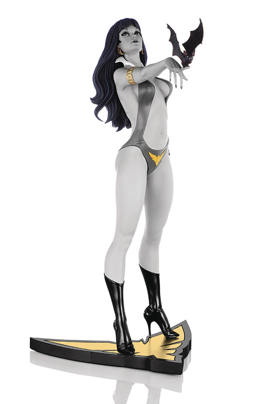 Vampirella 50th Anniversary Jose Gonzalez Statue Black & White Variant