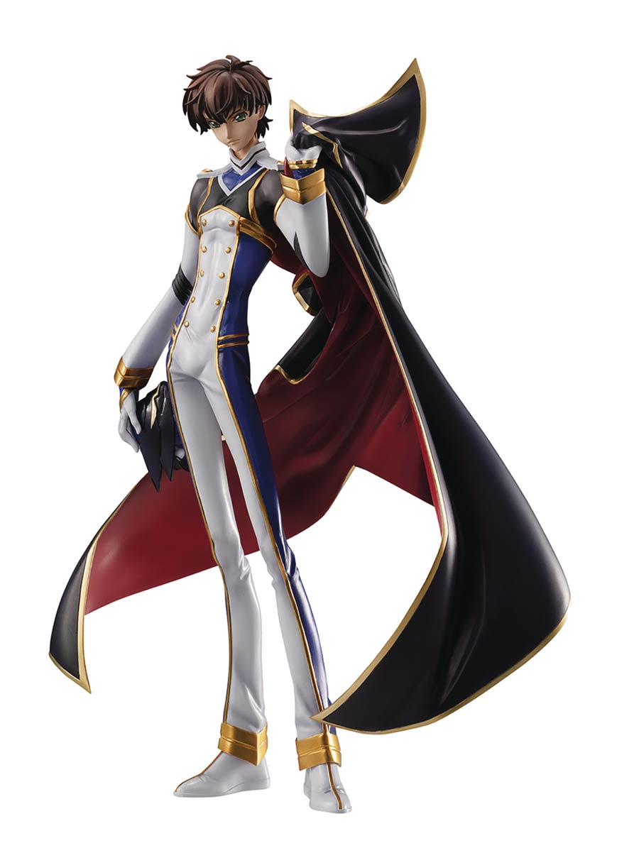 Code Geass Suzaku Kururugi Pilot Suit G.E.M. Series PVC Statue