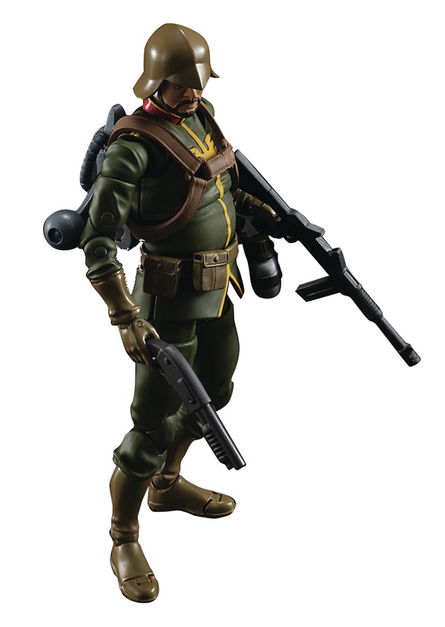 Gundam Military Generation Mobile Suit Gundam Principality Of Zeon Army PVC Figure - Soldier 02