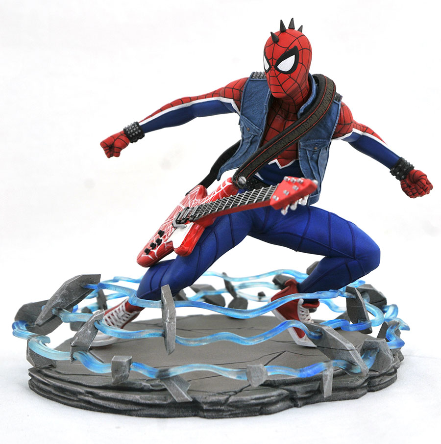 Marvel Video Game Gallery Spider-Man PS4 Spider-Punk PVC Statue