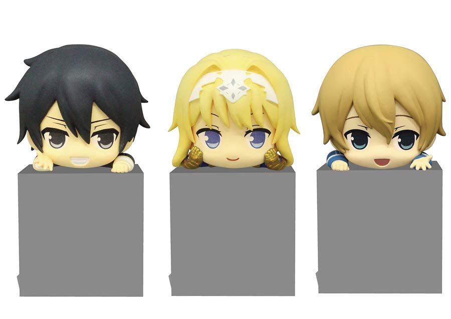 Sword Art Online Alicization Hikkake Hashira 3-Piece PVC Set