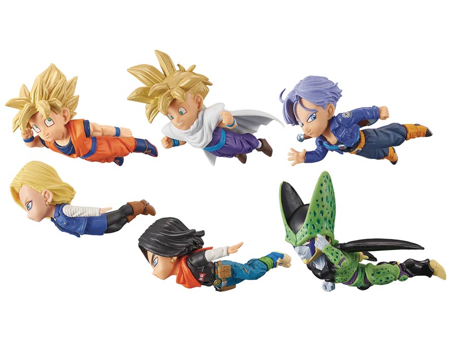 Dragon Ball Z World Collectible Figure Historical Characters Mini Figure Vol 2 Blind Mystery Box 12-Piece Assortment Case