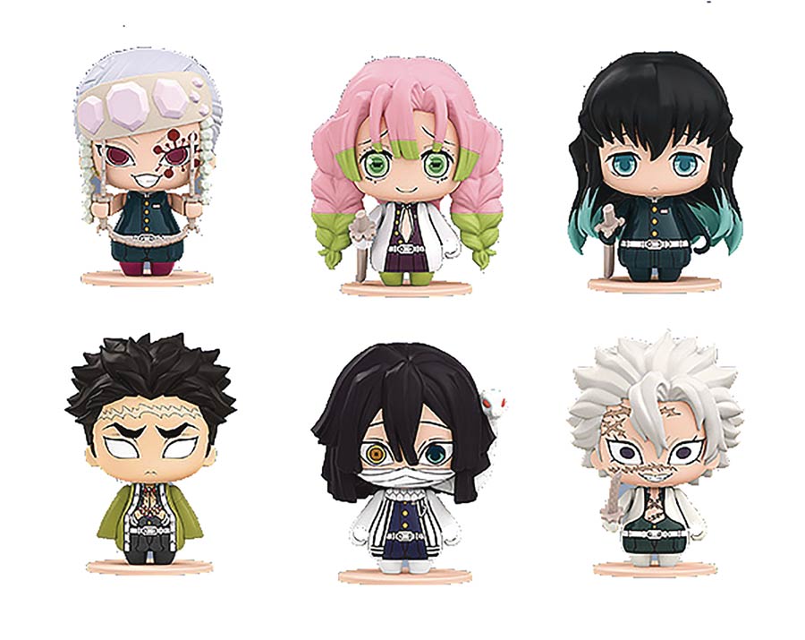 Demon Slayer Kimetsu No Yaiba Pocket Maquette 03 Mini Figure 6-Piece Display