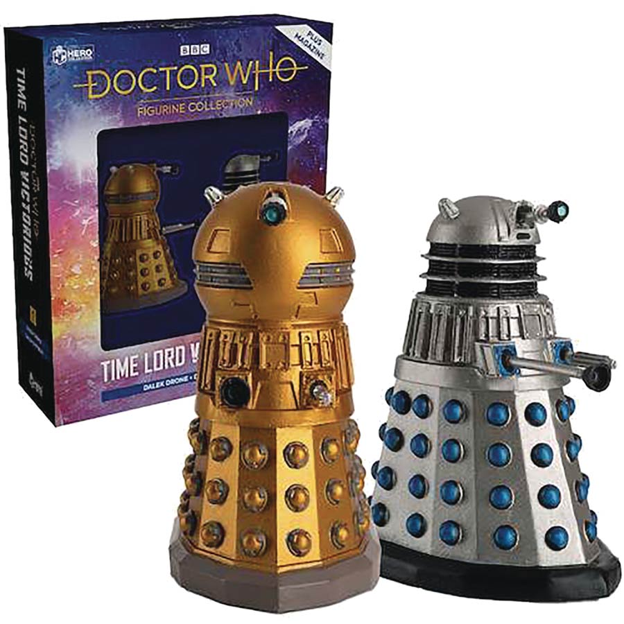 Doctor Who Time Lord Victorious Set #1 Dalek Emperor & Dalek Drone