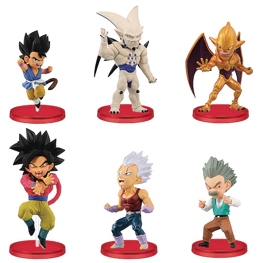 Dragon Ball GT World Collectible Figure Vo l4 Mini Figure Blind Mystery Box 12-Piece Assortment Case