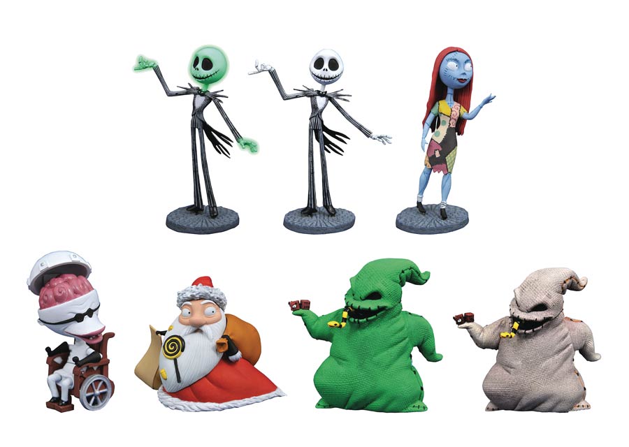 Nightmare Before Christmas D-Formz Series 2 Blind Mystery Box Assortment Case