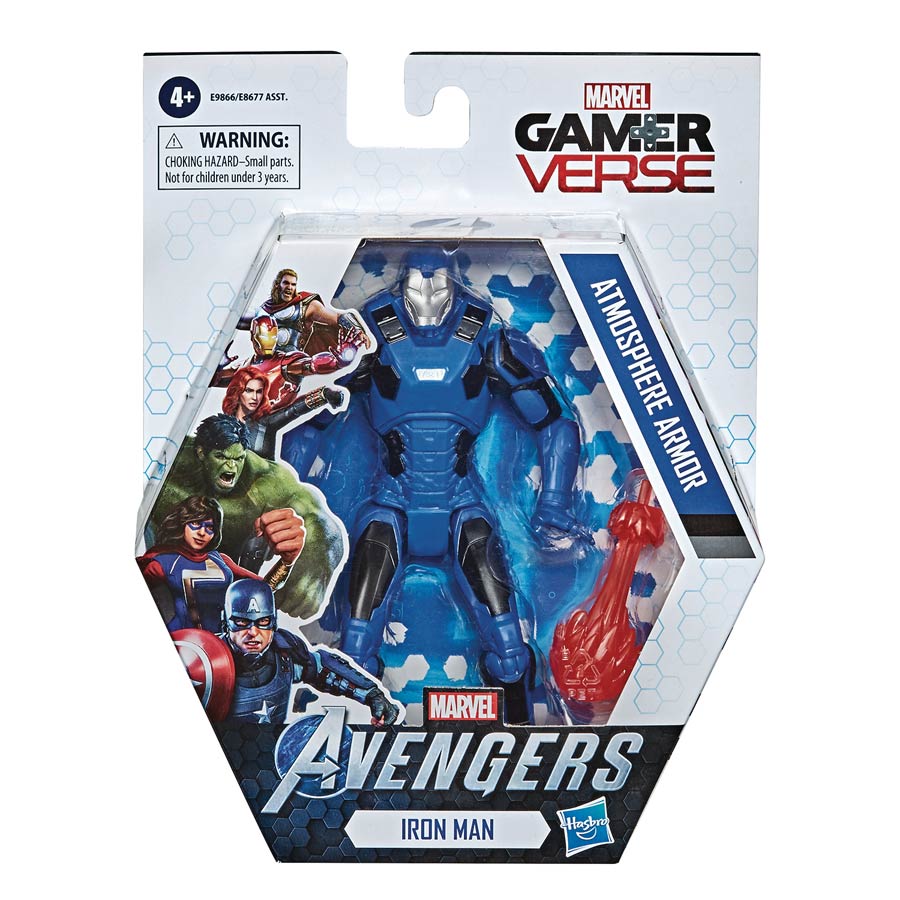 Avengers Gamerverse Iron Man 6-Inch Action Figure Case